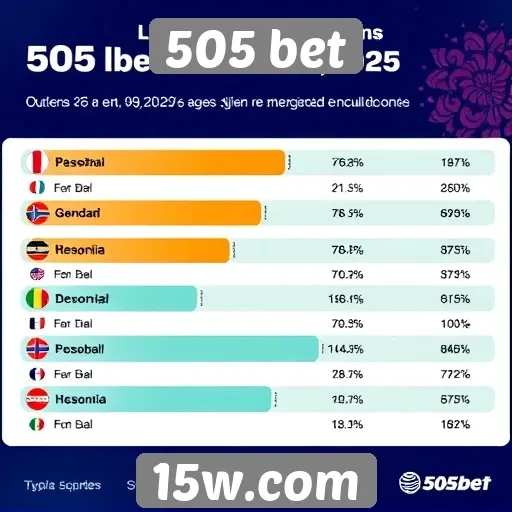 Estatísticas de usuários da 505 bet em 2025
