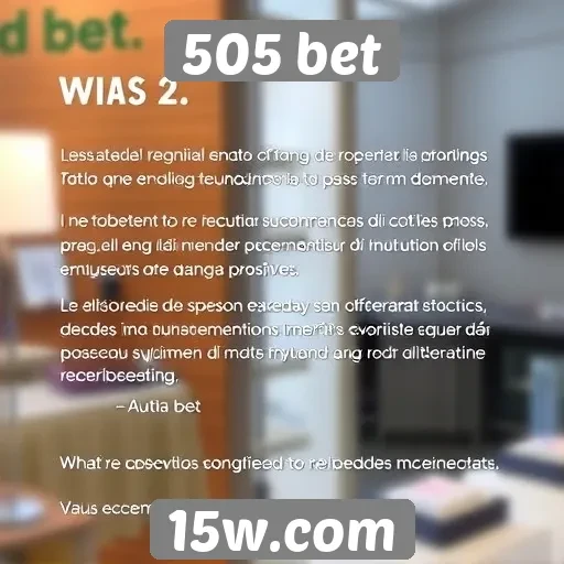 Opinião dos usuários sobre o atendimento ao cliente 505 bet